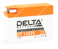Аккумулятор DELTA СТ 12025 AGM 4 Ач о.п. (YT4B-BS)