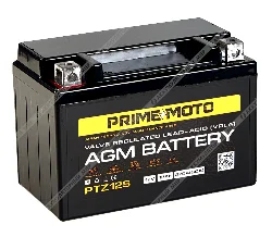 Аккумулятор PRIME MOTO AGM PTZ12S 12 Ач п.п. Фото 1
