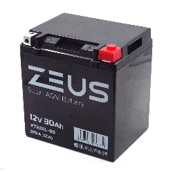 Аккумулятор ZEUS SUPER AGM 30 Ач о.п. (YTX30L-BS) СУПЕР ЦЕНА Фото 1