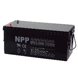 NPP NPG 12-200 GEL Аккумулятор (тяговый) Фото 1