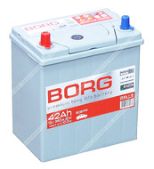 Аккумулятор BORG Premium Asia 50B19R 42 Ач п.п.
