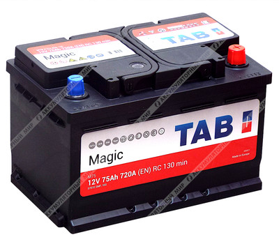 Аккумулятор TAB Magic M75 LB 75 Ач о.п. STOCK!