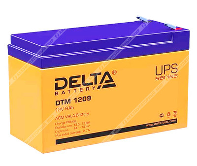 Аккумулятор Delta DTM 1209 (универсальный)