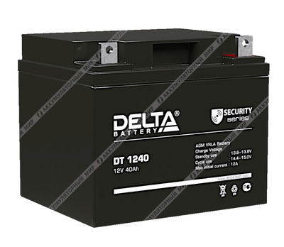 Аккумулятор Delta DT 1240 (для слаботочных систем)