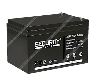 Аккумулятор Security Force SF 1212 (для слаботочных систем)