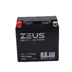 Аккумулятор ZEUS HIGH CLASS AGM 14 Ач п.п. (HCX14) Фото 1