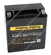 Аккумулятор PRIME MOTO AGM PTX16-BS 14 Ач п.п.