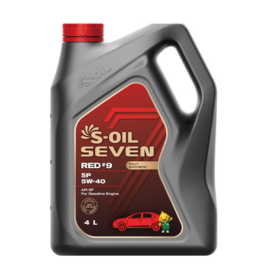 Масло моторное 5W40 S-OIL 7 RED #9 SP синт., 4л