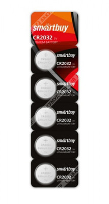 Батарейка Smartbuy CR2032 3V BL*5