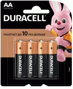 Батарейка Duracell Basic АА LR06 1,5V BL 2*10