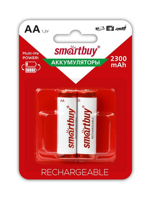 Аккумулятор Smartbuy AA R06 2300 mAh BL*2