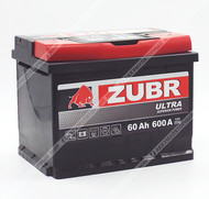 Аккумулятор ZUBR Ultra 60 Ач о.п.
