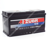 Аккумулятор ZUBR EFB 110 Ач о.п.