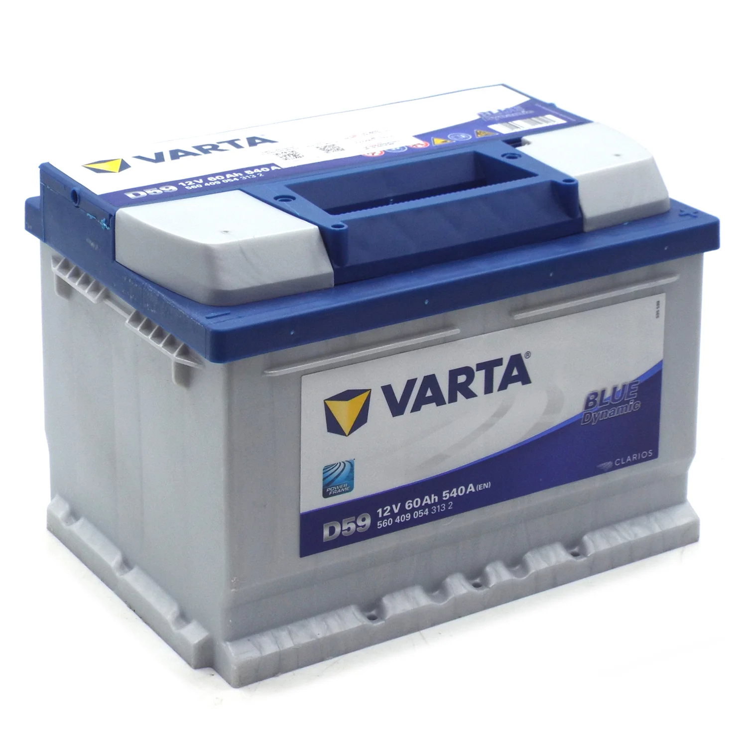 Аккумулятор VARTA Blue Dynamic D59 60 Ач о.п. УЦЕНКА Фото 1
