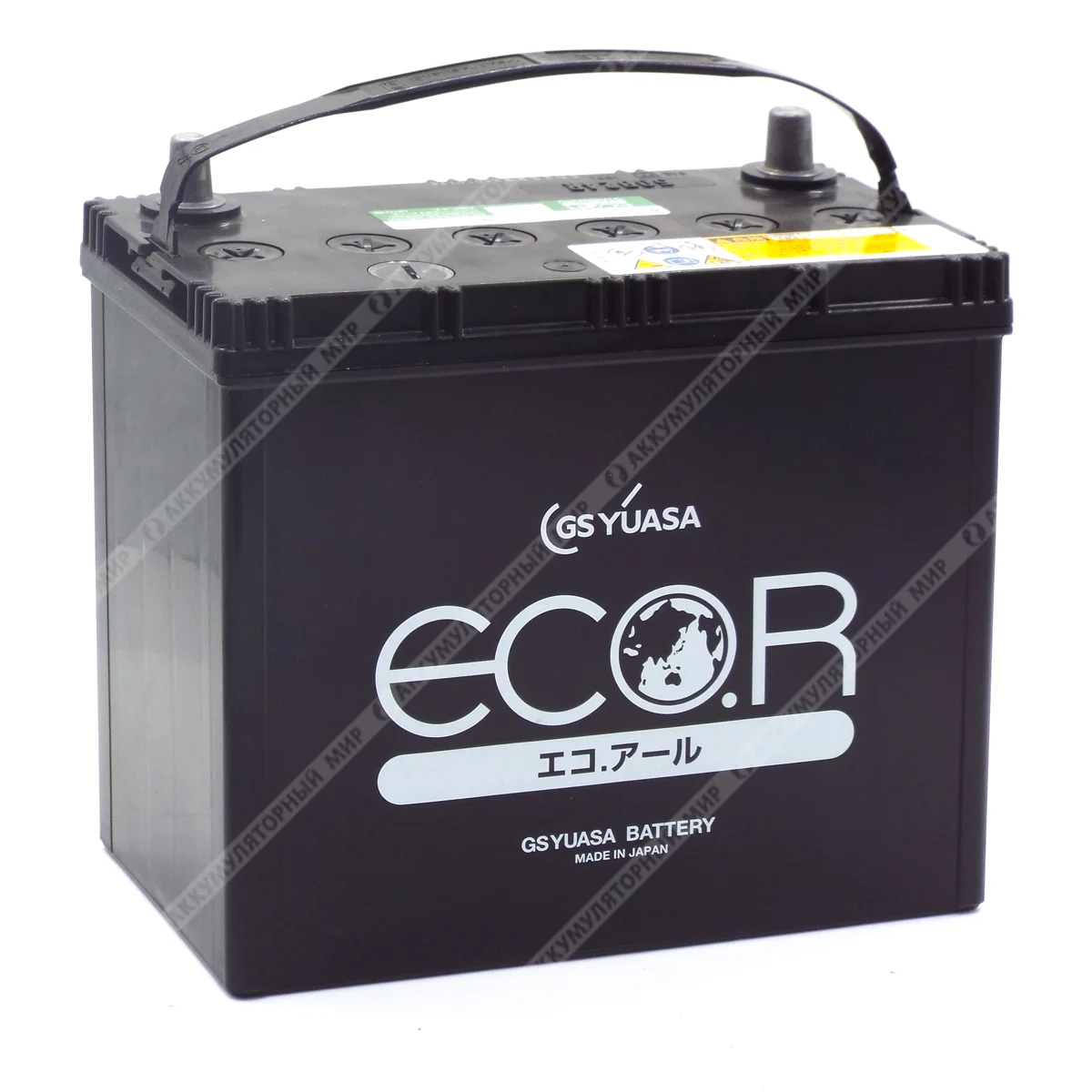 Аккумулятор GS YUASA ECO.R 50B24L 45 Ач о.п. Фото 1