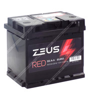 Аккумулятор ZEUS RED 55 Ач о.п. L1