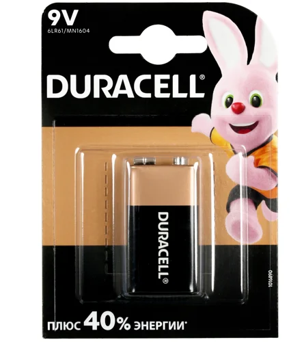 Батарейка Крона 6LR61 Duracell BL*1