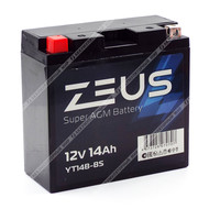 Аккумулятор ZEUS SUPER AGM 14 Ач п.п. (YT14B-BS)