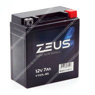 Аккумулятор ZEUS SUPER AGM 7 Ач о.п. (YTX7L-BS)