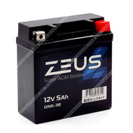 Аккумулятор ZEUS SUPER AGM 5 Ач о.п. (12N5-3B)