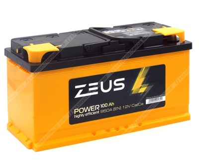 Аккумулятор ZEUS POWER 100 Ач п.п.