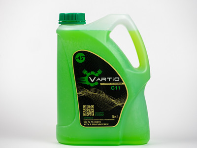 Антифриз Vartio G11 -45 зеленый  5 кг