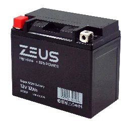 Аккумулятор ZEUS HIGH CLASS AGM 12 Ач п.п. (HCX12) Фото 1
