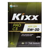 Масло моторное 5W-30 Kixx PAO C3 синтетическое 4л