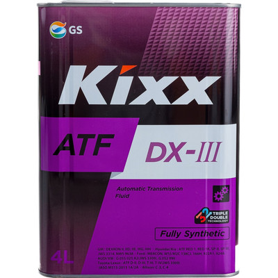 ATF DX-III Kixx масло трансм. 4л