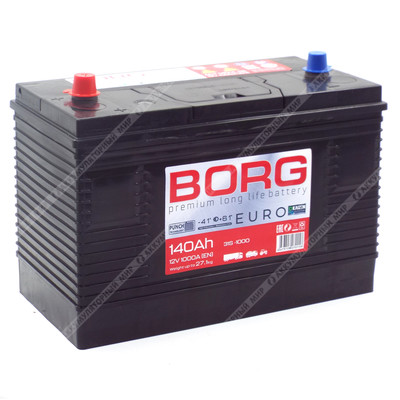 Аккумулятор BORG Premium TRUCK 31S-1000 140 Ач кл. конус.