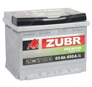 Аккумулятор ZUBR Premium LB 65 Ач о.п.