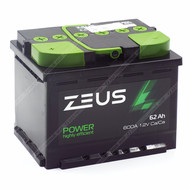 Аккумулятор ZEUS POWER 62 Ач п.п.