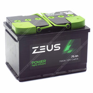 Аккумулятор ZEUS POWER 75 Ач о.п.