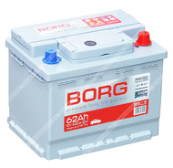 Аккумулятор BORG Premium 62 Ач о.п. Комиссия