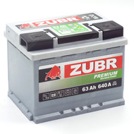 Аккумулятор ZUBR Premium 63 Ач о.п.