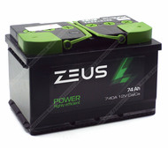 Аккумулятор ZEUS POWER LB 74 Ач о.п.