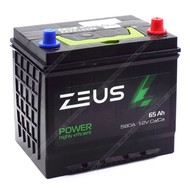 Аккумулятор ZEUS POWER Asia 75D23L 65 Ач о.п.