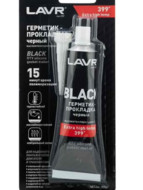 Герметик прокладка LAVR 85 г черный, всокотемпературный