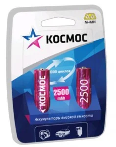 Аккумулятор Космос AA R06 2500 mAh BL*2