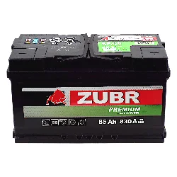 Аккумулятор ZUBR Premium LB 85 Ач о.п. Фото 1