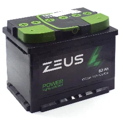 Аккумулятор ZEUS POWER 62 Ач п.п. Фото 1