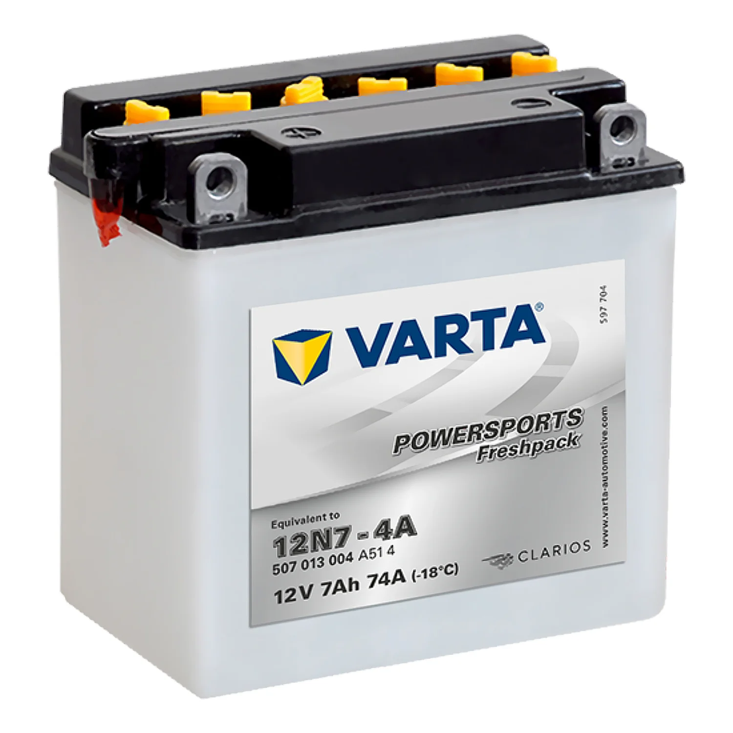 Аккумулятор VARTA 7 Ач п.п. (12N7-4A) 507 013 004 РАСПРОДАЖА