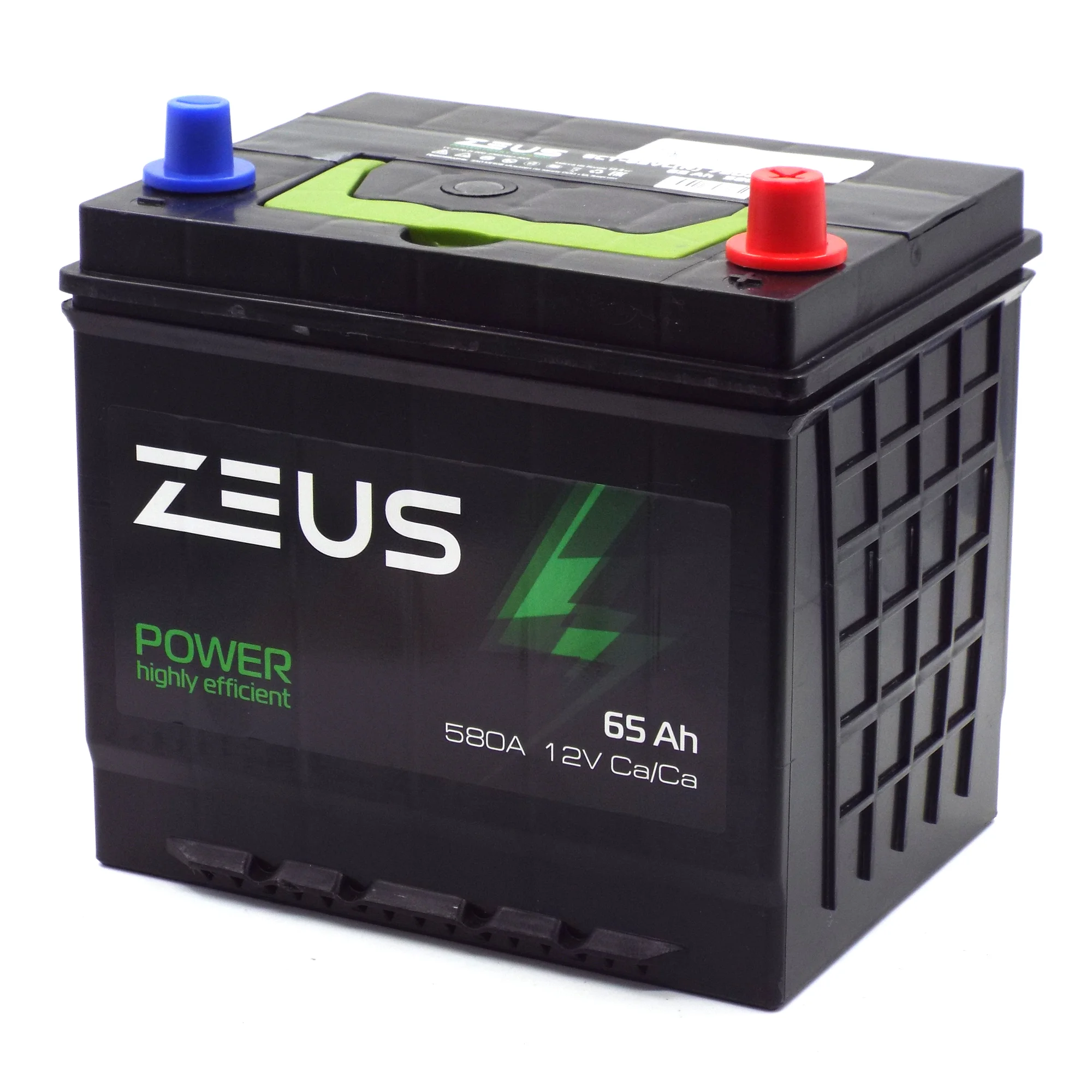 Аккумулятор ZEUS POWER Asia 75D23L 65 Ач о.п. Фото 1