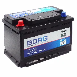 Аккумулятор BORG Standard 75 Ач п.п. (ТУРЦИЯ) Фото 1