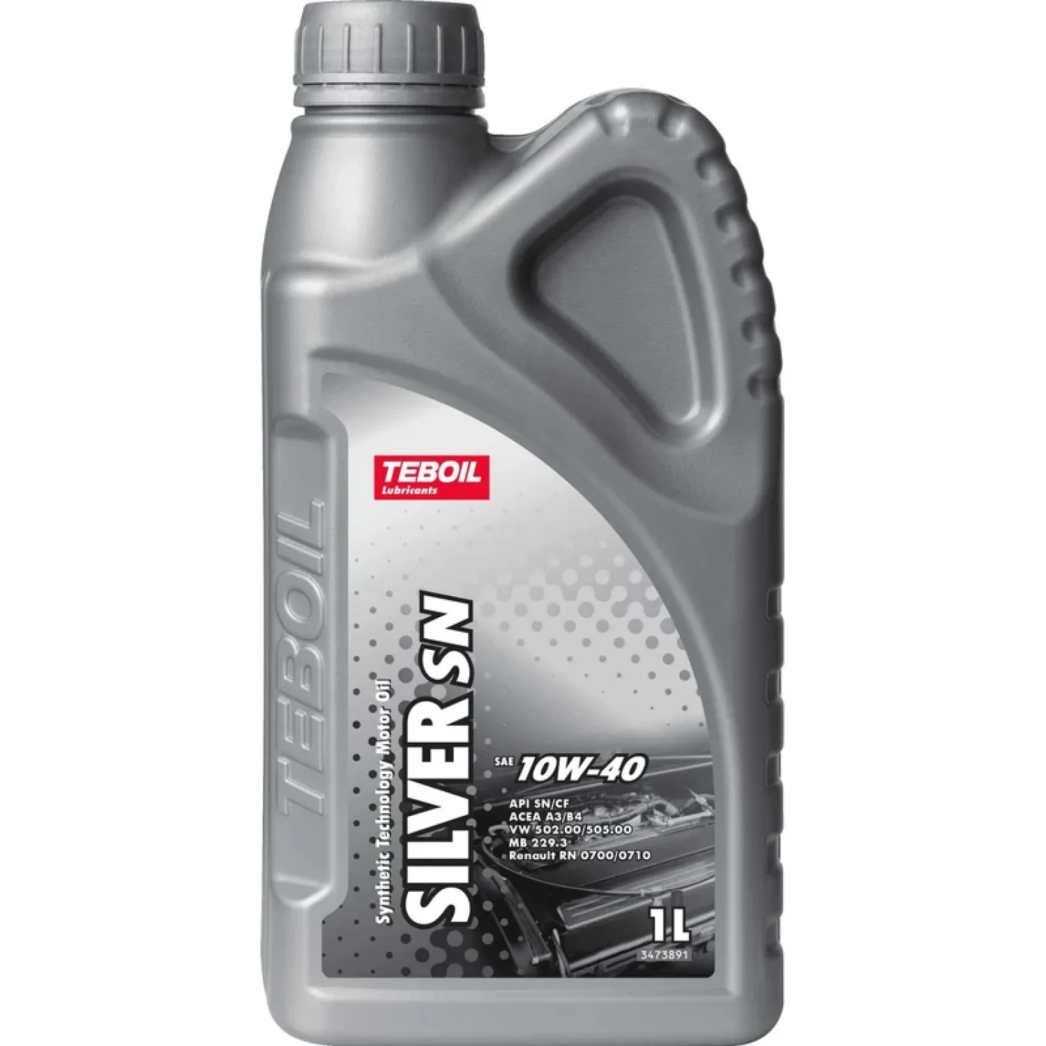 Масло моторное TEBOIL Silver SN 10W-40, 1л Фото 1
