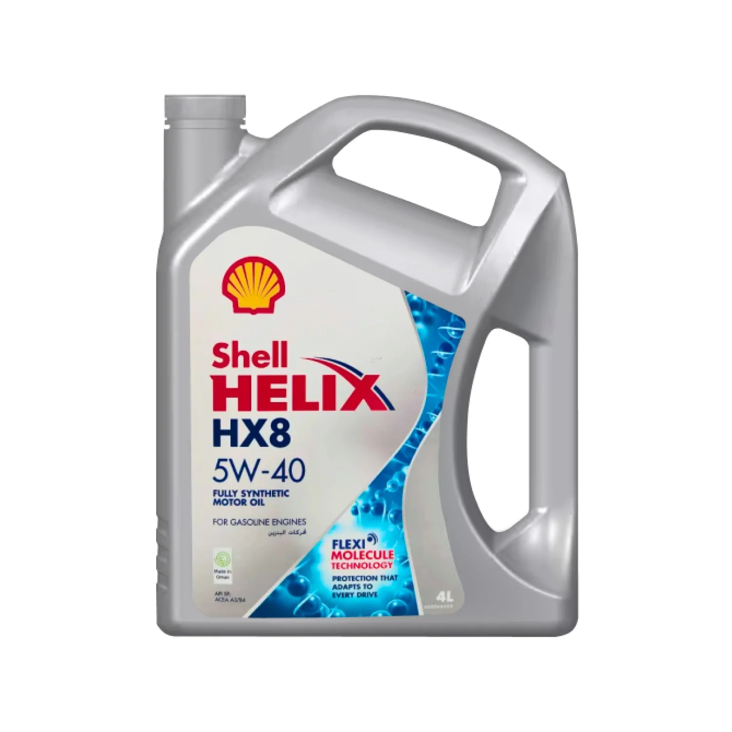 Масло моторное SHELL Helix HX8 5W-40, 4л