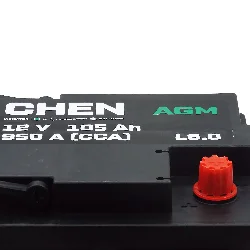 Аккумулятор CHEN AGM 105 Ач о.п. Фото 1