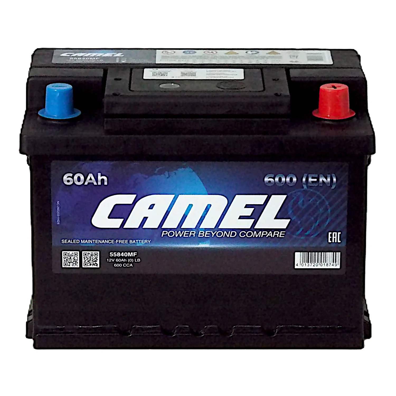 Аккумулятор CAMEL LB2 60 Ач о.п. Фото 1