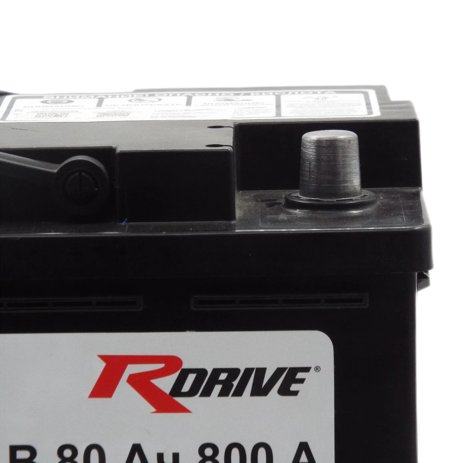Аккумулятор RDrive OEM AGM 80 Ач о.п. (A 000 982 21 08) Фото 1