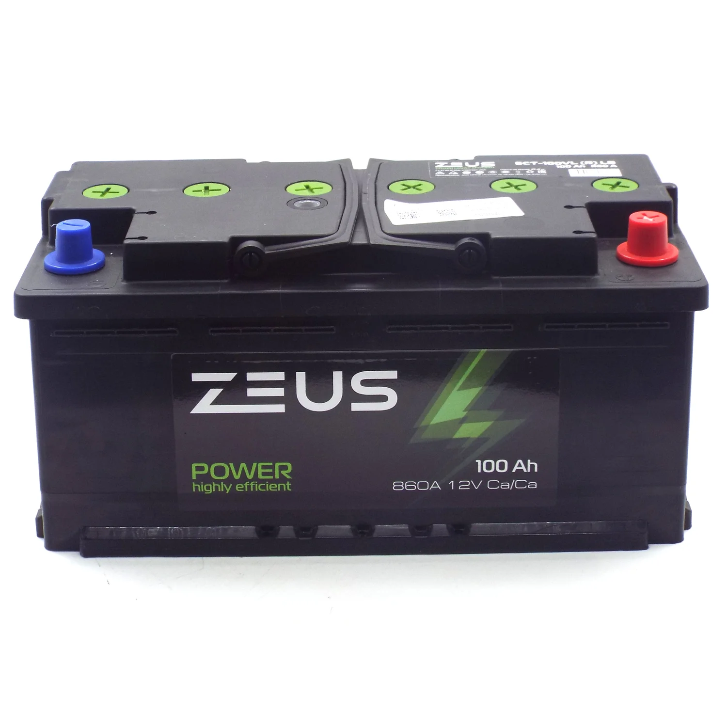 Аккумулятор ZEUS POWER LB 100 Ач о.п. Фото 1